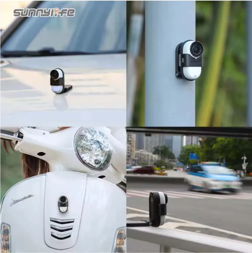 Sunnylife IST-ZJ780 Insta360 GO 3S용 마그네틱 가슴/목 스탠드 – 1인칭 촬영 카메라 액세서리 휴대용 마운트