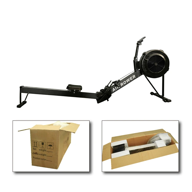 Delivery from France warehouse High Intensity 2 commercial Fitness Equipment Club air concept Rowing Machine for gym