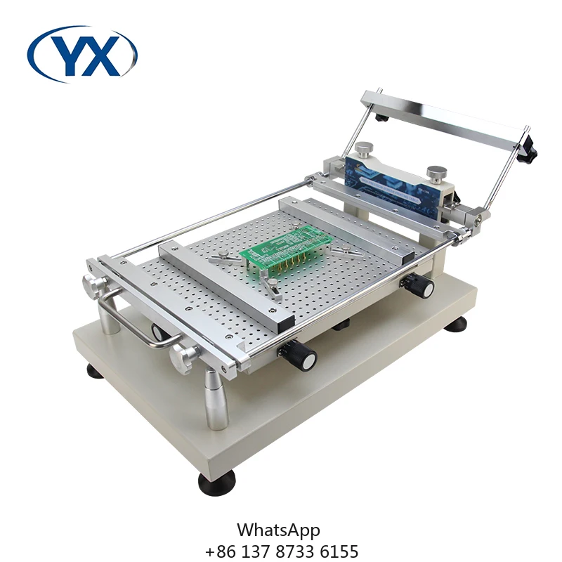 

Frameless Stencil Printer YX3040-F Solder Paste High Accuracy Stencil Printer Manual For Led Production Line