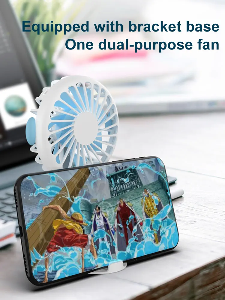 Portable Mini Desktop Usb Fan Students Handheld Small Fan Plastic Shell Brush Motor 2-3 Hours Standby Life Pp Relatives Friends