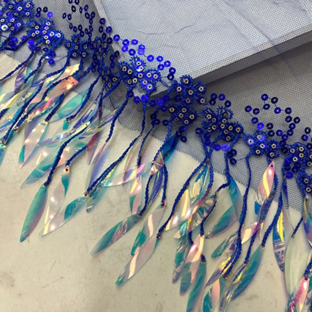 قابل للتعديل الجاز الرقص وشاح شرابات قميص موسع الهيب هوب وشاح الشارع الشهير الثلاثي وشاح الترتر زنار أداء الرقص #2