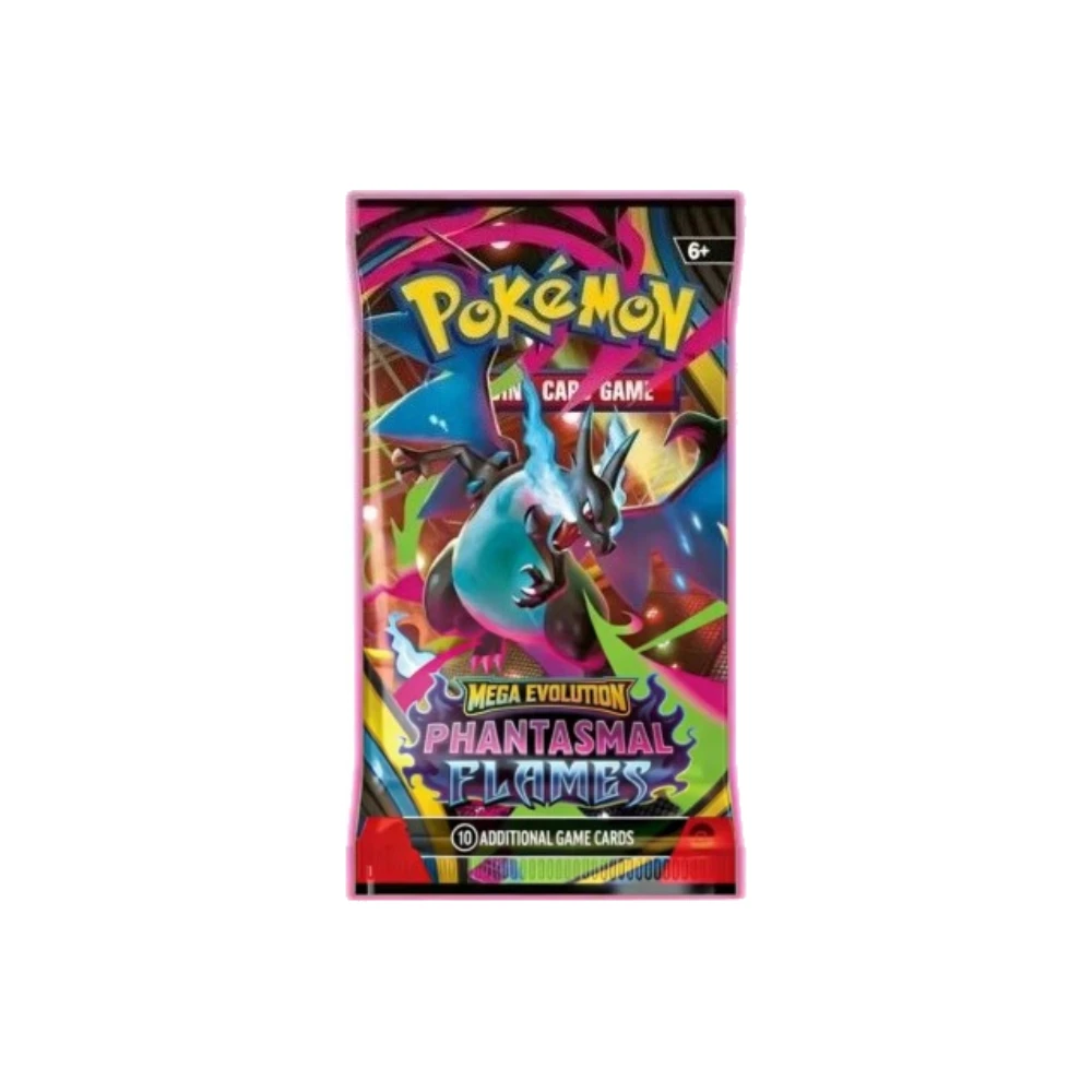 Pokemon TCG Booster Box Mega Evolution Erhabene Helden Phantasmale Flammen Englische Version Sammelkarten für Sammler und Geschenke