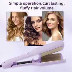 Hair Curler Negative Ion Hair Curling Iron Adjustable Temperature Wavy Ceramic Fast Heating Hair Styling Tool