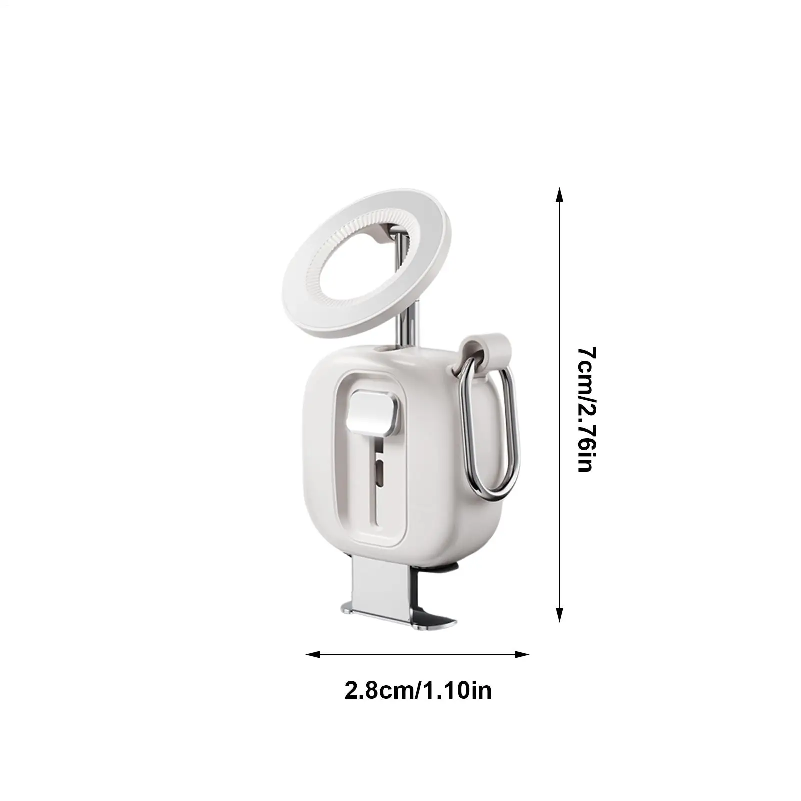 Magnetic Phone Holder 360 Degree Rotating Mount Foldable Anti-Slip Cell Phone Holder For Home Travel Car Entertainment Viewing