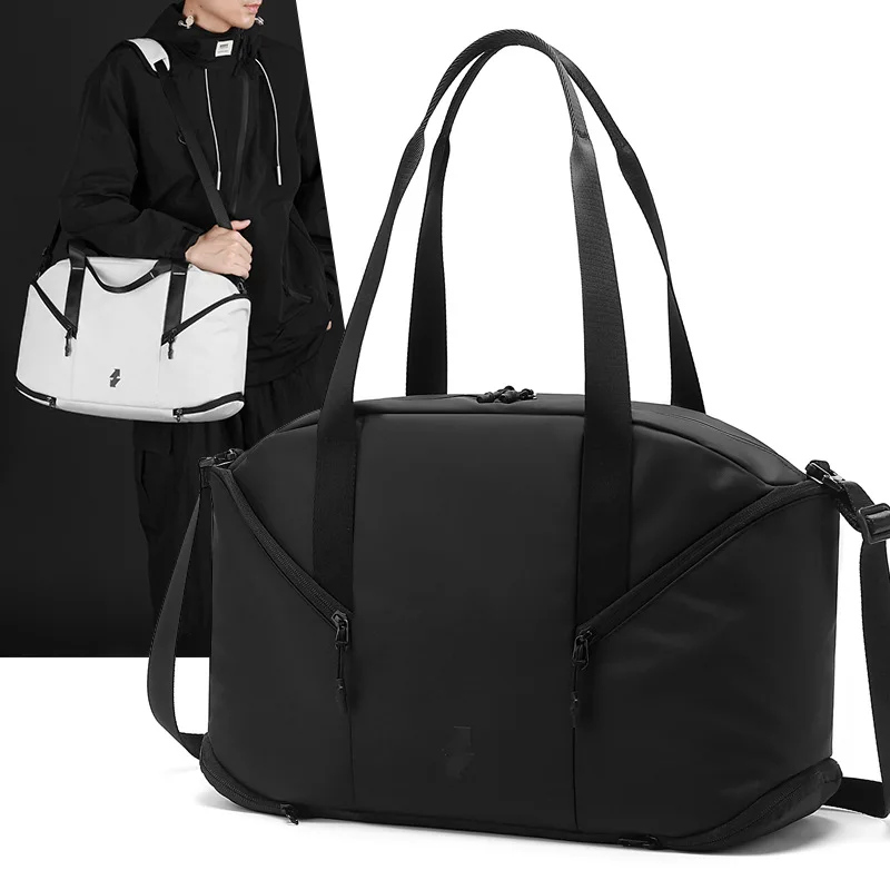 Unisex Large Capacity Duffle Handheld Gym Yoga Sports Bag Portable Travel Weekender Bag For Travel Fitness Workout Short Trip
