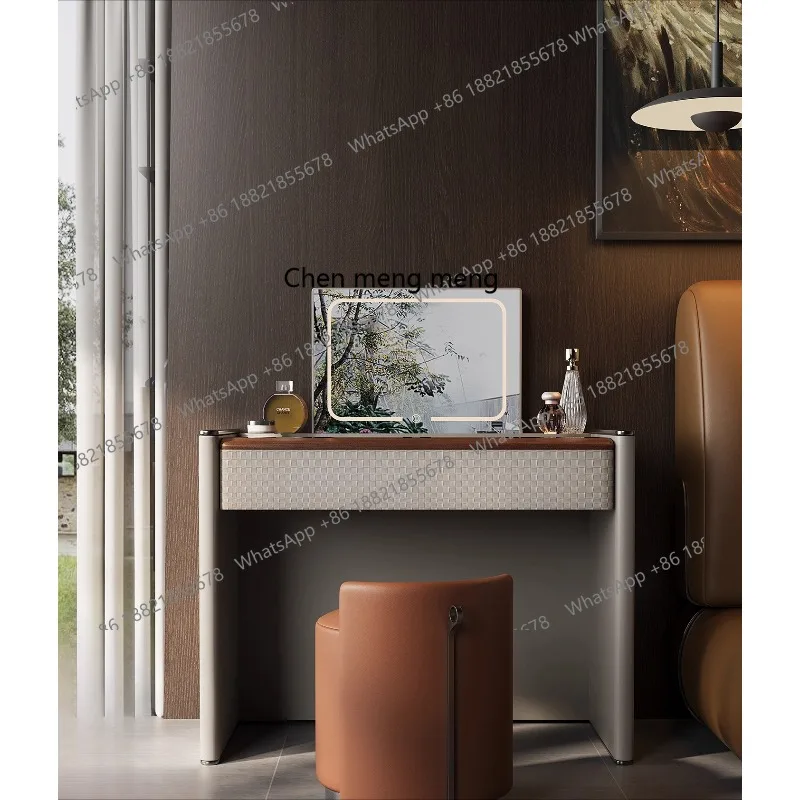 

Minimalist Dressing Table Intelligent Electric Lifting Hidden Mirror Bedroom Storage Dressing Table
