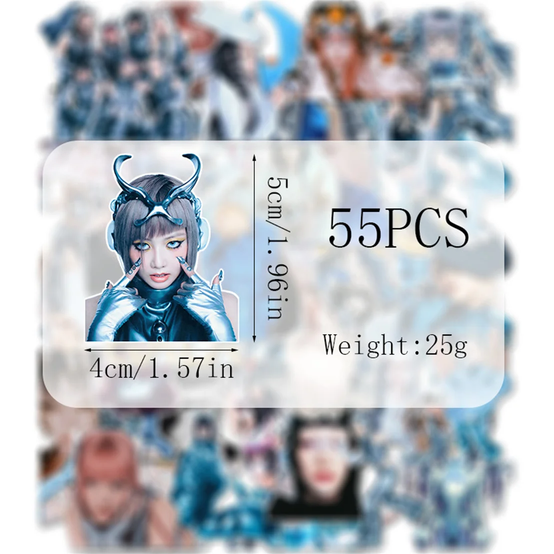 55 قطعة Kpop المعبود XG ألبوم جديد غالا HD Printd ملصق مضاد للمياه دفتر ملصق تشيسا هيناتا هارفي مايا جوريا كوكونا المشجعين الهدايا #4