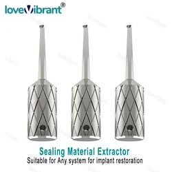 Dental Sealing Material Extractor Dental Sealing Material Removal Kit Remover Suitable for Any System for Implant Restoration