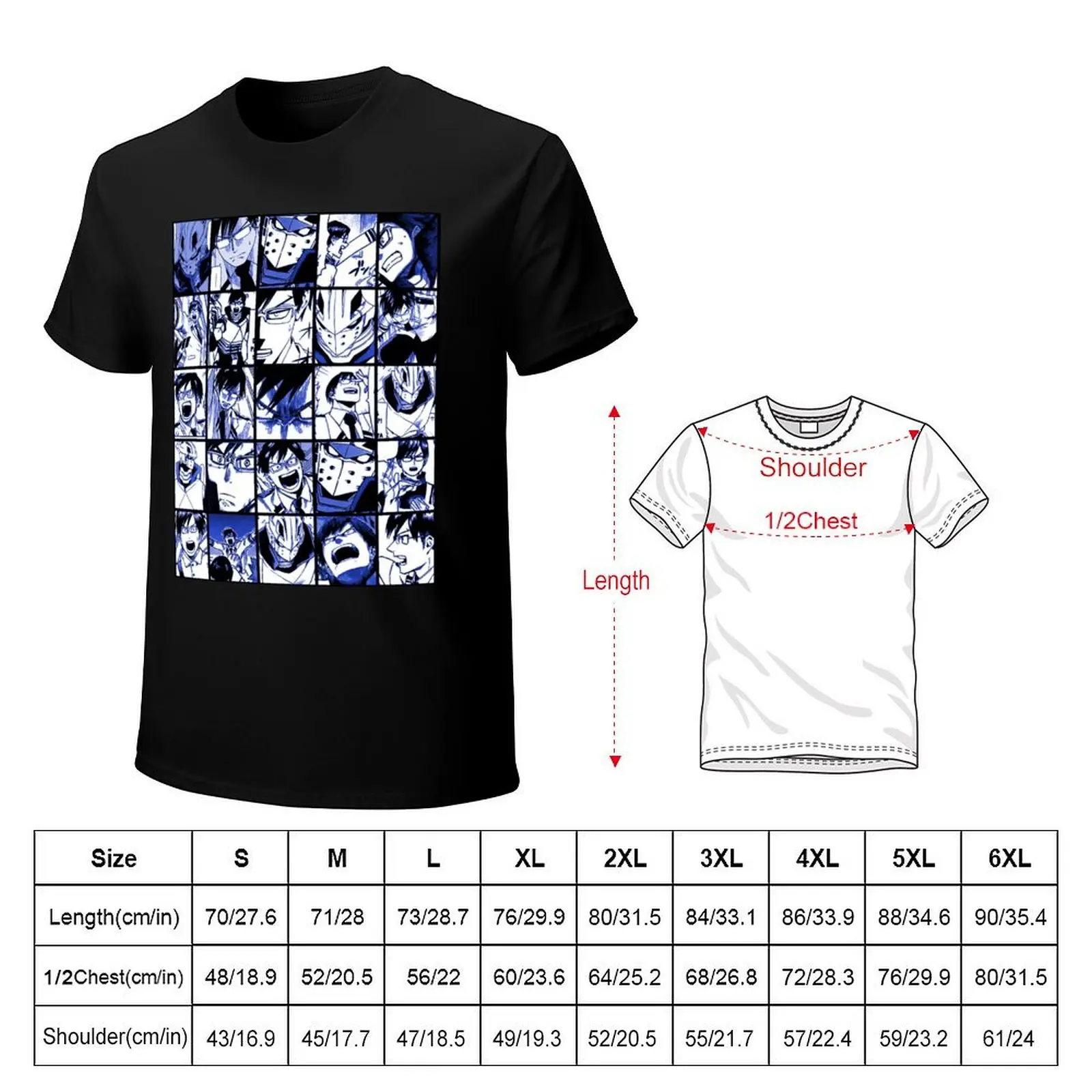 BNHA Iida collage T-Shirt t shirts with prints T-Shirt