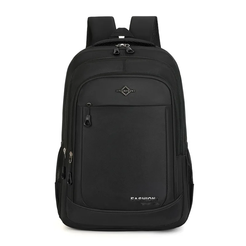Backpack Men's Business Commuting Business Large Capacity Travel Backpack casual Solid Color Student
