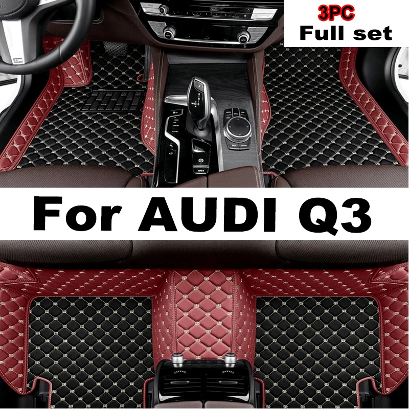 

Car floor mats for AUDI Q3 8U 2012 2013 2014 2015 2016 2017 Custom auto foot Pads automobile carpet cover interior accessories