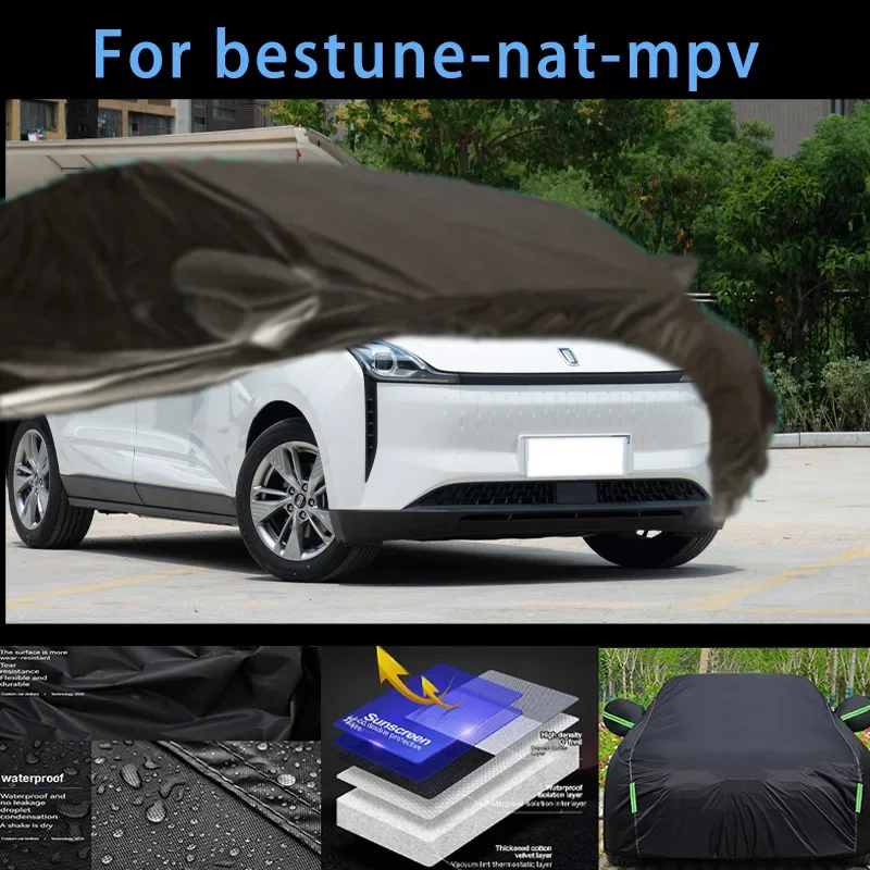 

For bestune-nat-mpv Outdoor Protection Full Car Covers Snow Cover Sunshade Waterproof Dustproof Exterior Car accessories