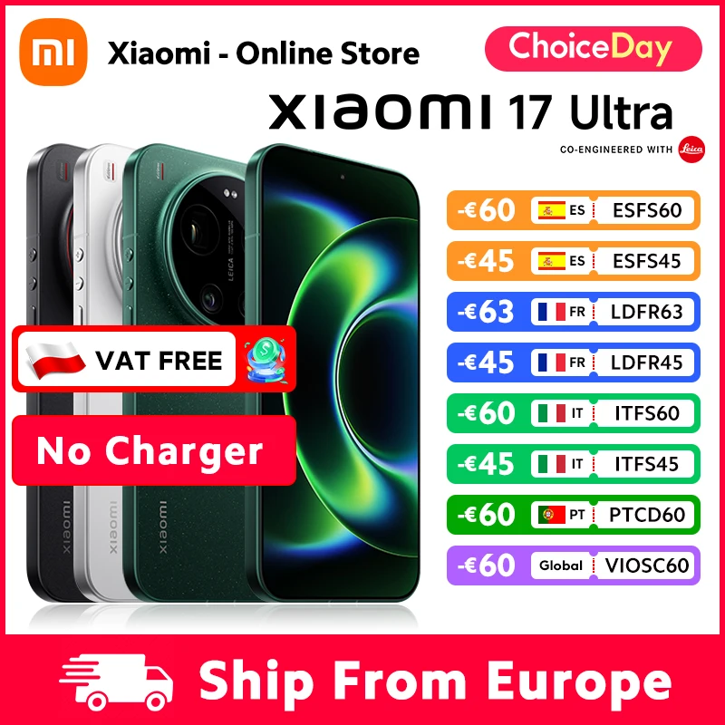 Xiaomi 17 Ultra Global 16GB/512GB — Leica al posto della fotocamera che conosci