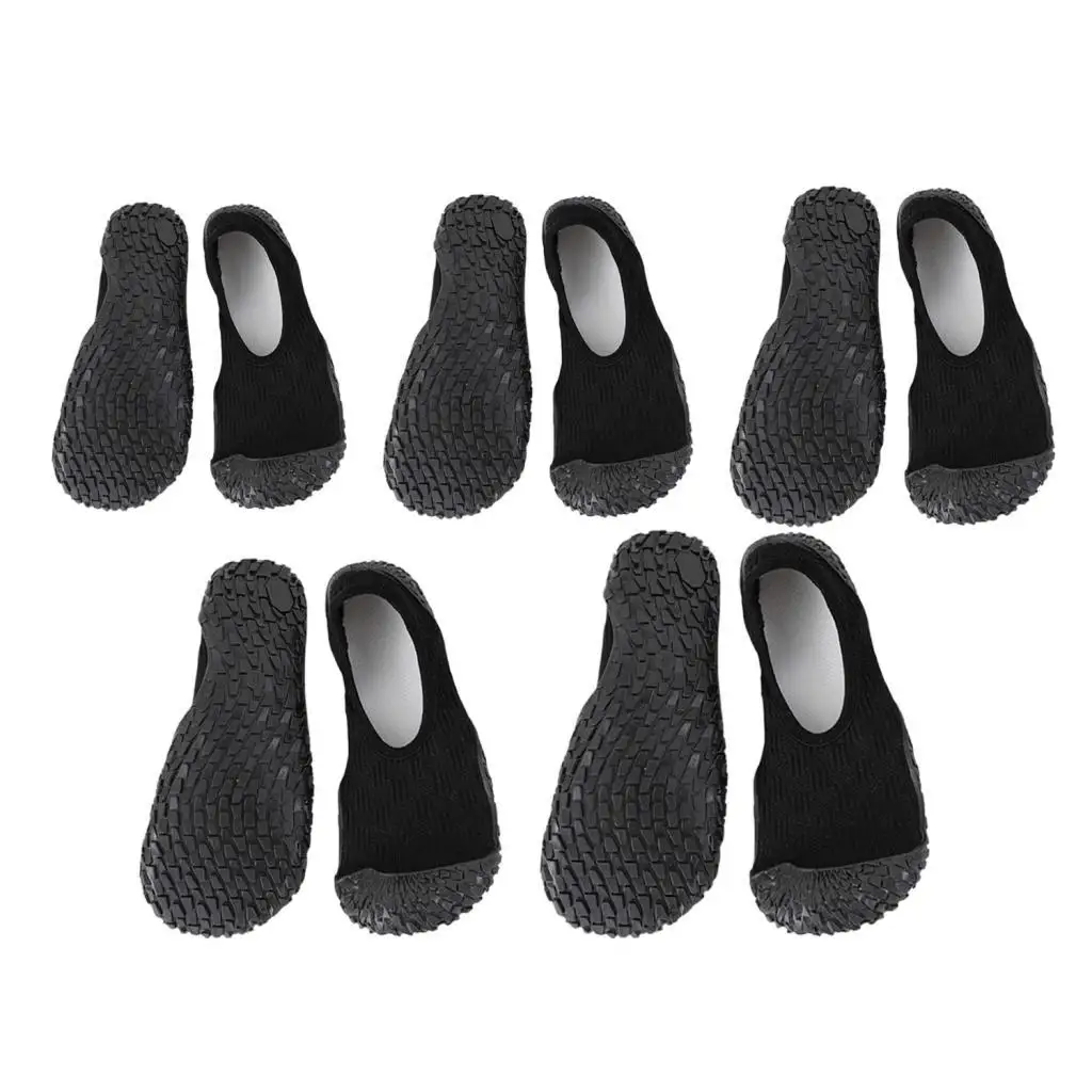 

Yoga Shoes Non Slip Wide Toe Sneakers Flats Lightweight Pilates Socks Footwear Fitness Shoes for Beach Swim Pool Walking Travel