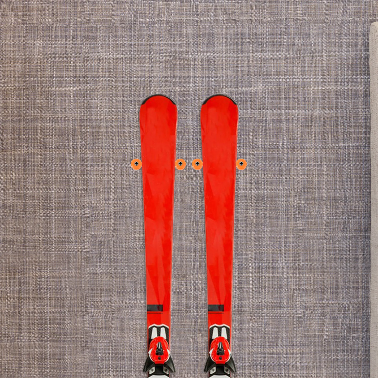 

2Pcs Snowboard Wall Mount Hangers Vertical Ski Storage Holder Rack Heavy Duty Support Snowboard Wall Mount Ski Rack Storage