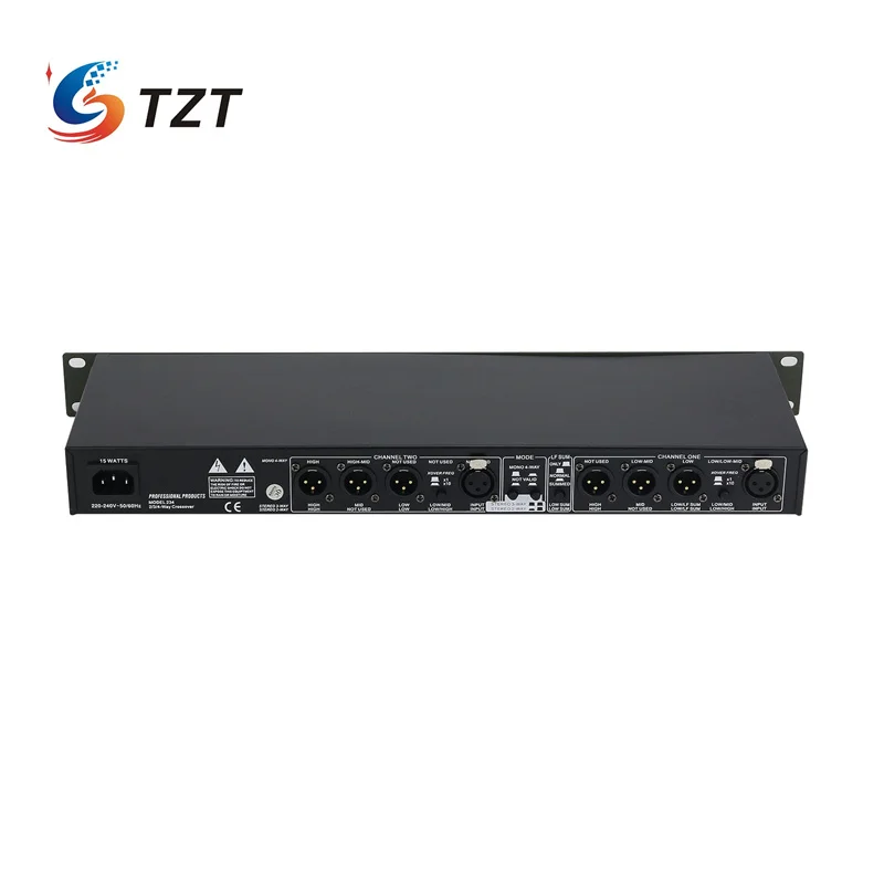 TZT 234XL 2-/3-/4-Way Electronic Crossover Audio Crossover Professional Stage Show Equipment for DBX