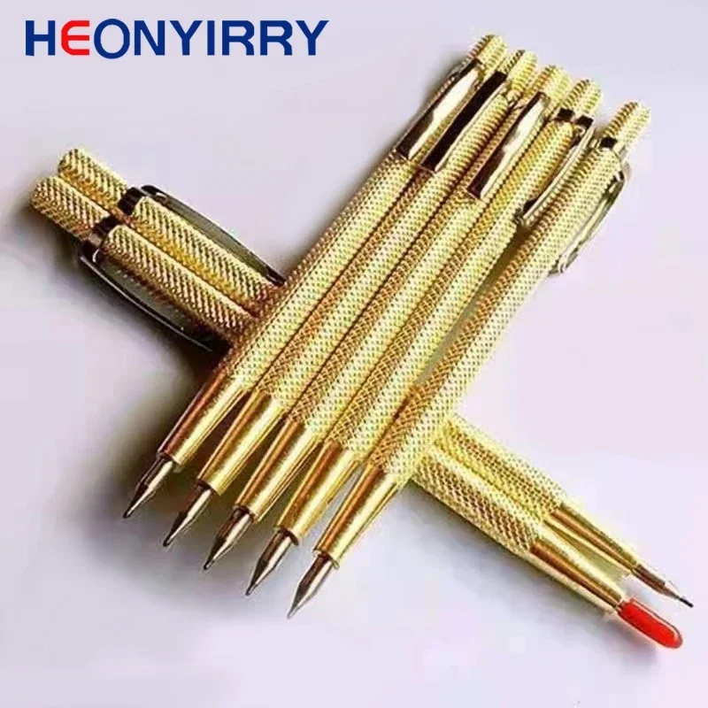 1Pc Diamond Metal Marker Engraving Pen Tungsten Carbide Nib Stylus Pen for Glass Ceramic Metal Wood Engraving Hand Tool