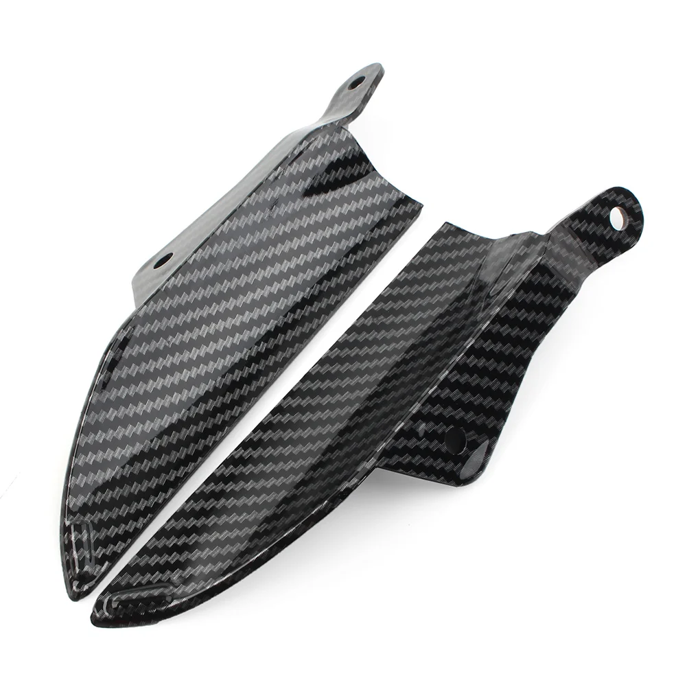 1Pair Motorcycle Front Headlight Side Fairing Carbon Fiber For Daytona 675 2006 2007 2008 2009 2010 2011 2012