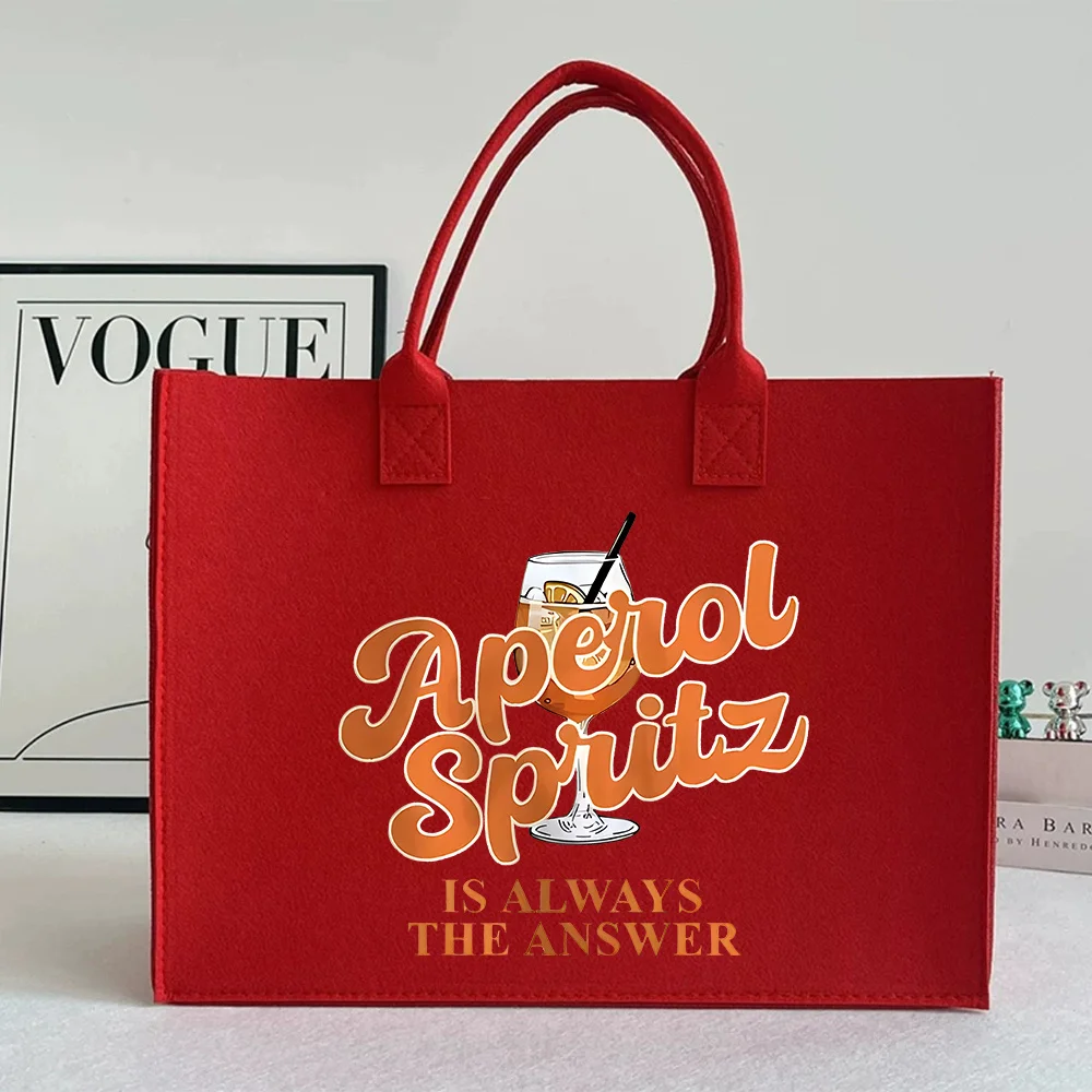 

Повседневная сумка-тоут, вместительная женская сумка из фетра, подарки для друзей, сумка через плечо - городская сумка-кроссбоди, сумка для покупок и хранения