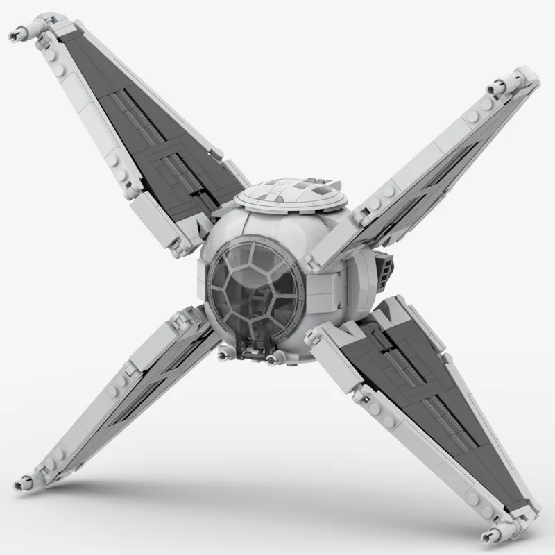 

MOC-98664 TIE Raptor (TIE/rpt) от TI Pangerak 418 шт. PDF инструкция без наклеек строительные блоки истребитель игрушечная модель для подарка на день рождения