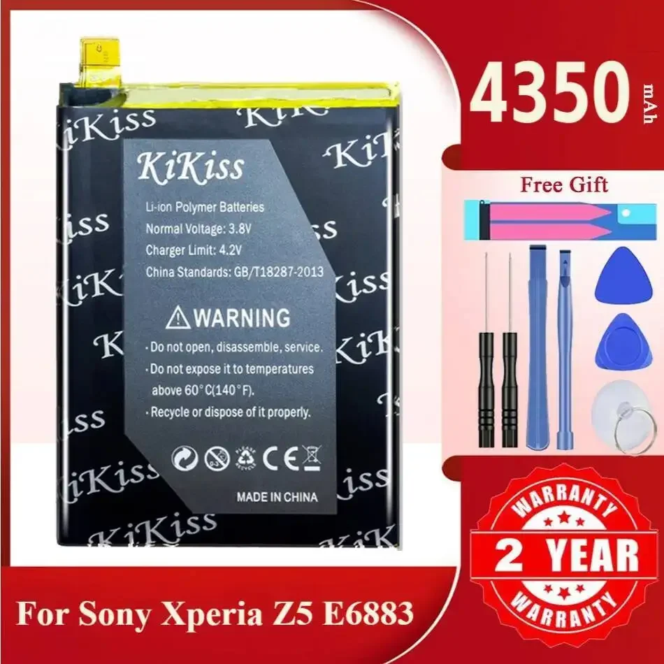 

4350Mah Kikiss Battery LIS1593ERPC For Sony Xperia Z5 E6883 E6653 E6683