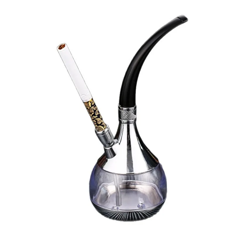 

New hookah, water pipe, full set of tobacco bags, pipe pot, multi-layer filter cigarette holder, water pipe, tobacco pipe, smoke