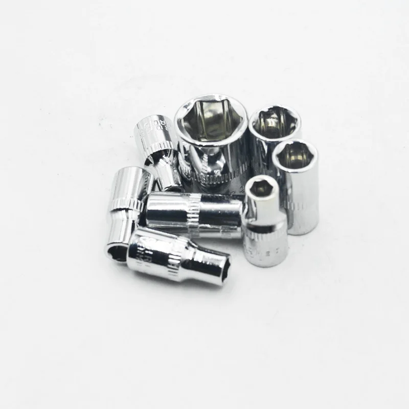 1/4 Inch Drive 6 Point Bit Socket 6PT Long 25mm 4mm 4.5mm 5mm 5.5mm 6mm 7mm 8mm 9mm 10mm 11mm 12mm 13mm 14mm