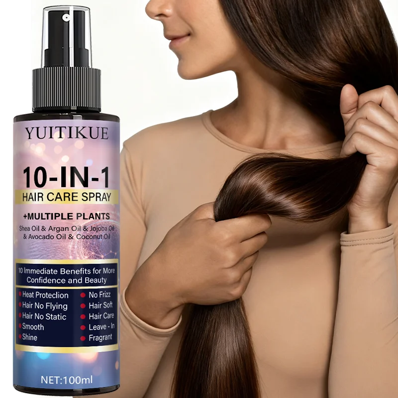 YUITIKUE 10-in-1 Hair Care Spr - огляд і ціна Heat Protectant Spray