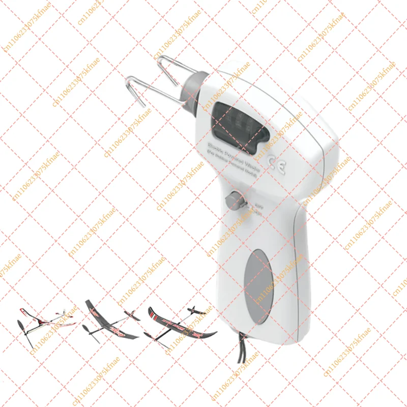 

Rubber Band Powered Airplane Model Winder, Electric Winding Machine with Counter Fast Winding