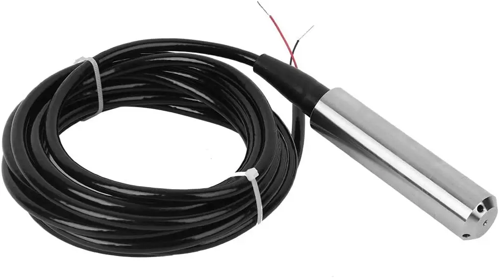 0-40M 4-20mA RS485 Liquid Level Sensor Liquid Level Transmitter Input Type Water Level Detector With Stainless Steel Probe