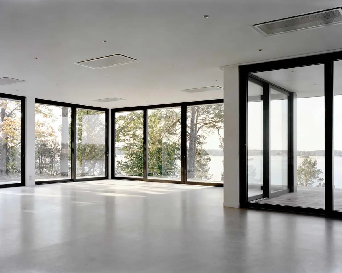 Factory Supply Double Glazed Aluminum Patio Sliding Door Soundproof Glass Exterior Panoramic Modern Garden Entry Glass Doors