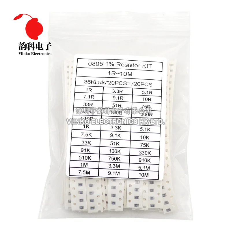 720Pcs/Lot 1% 0603 …