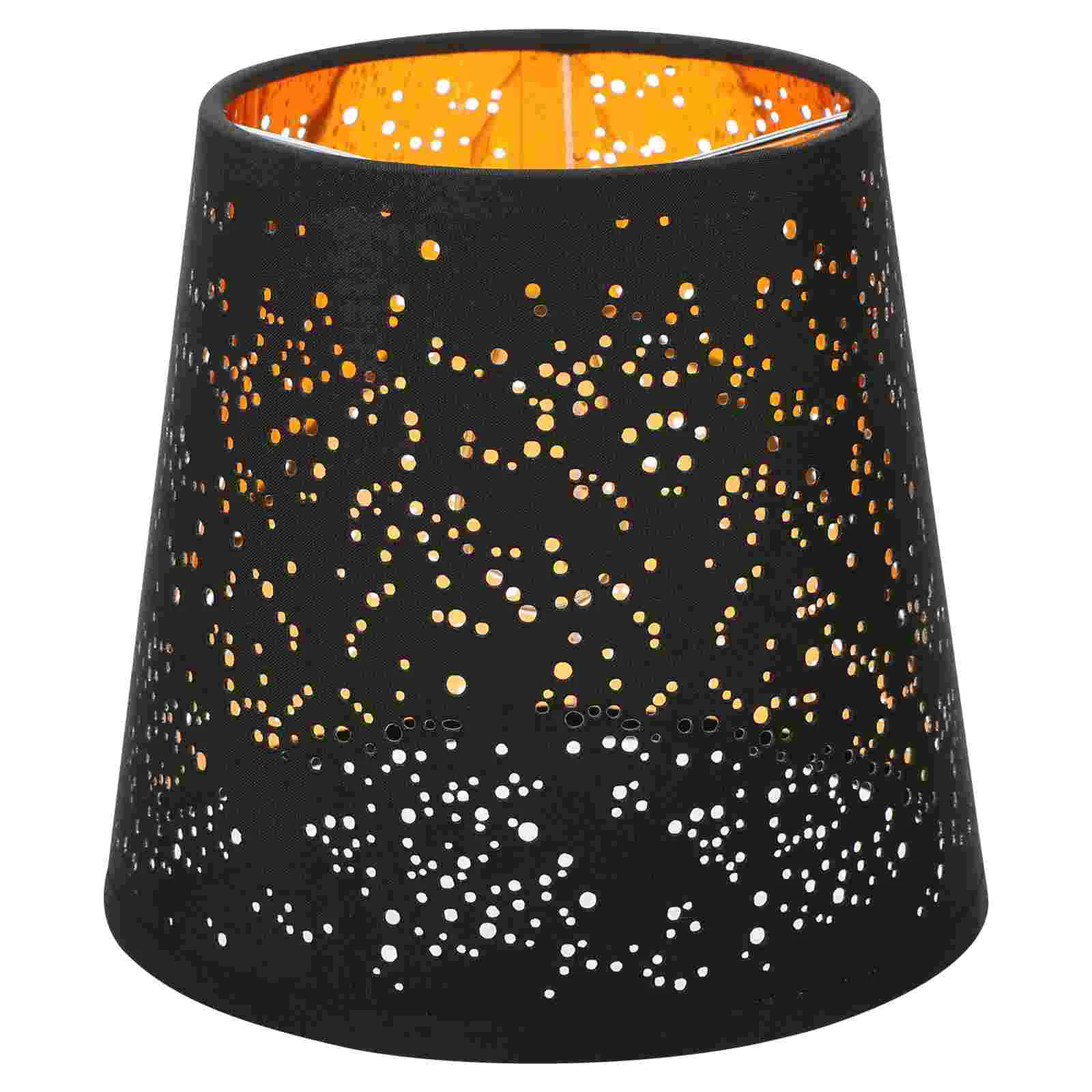 Lamp Shades Table Lamps Fabric Lampshade Cloth Light for Chandelier Simple Black Child Men Women