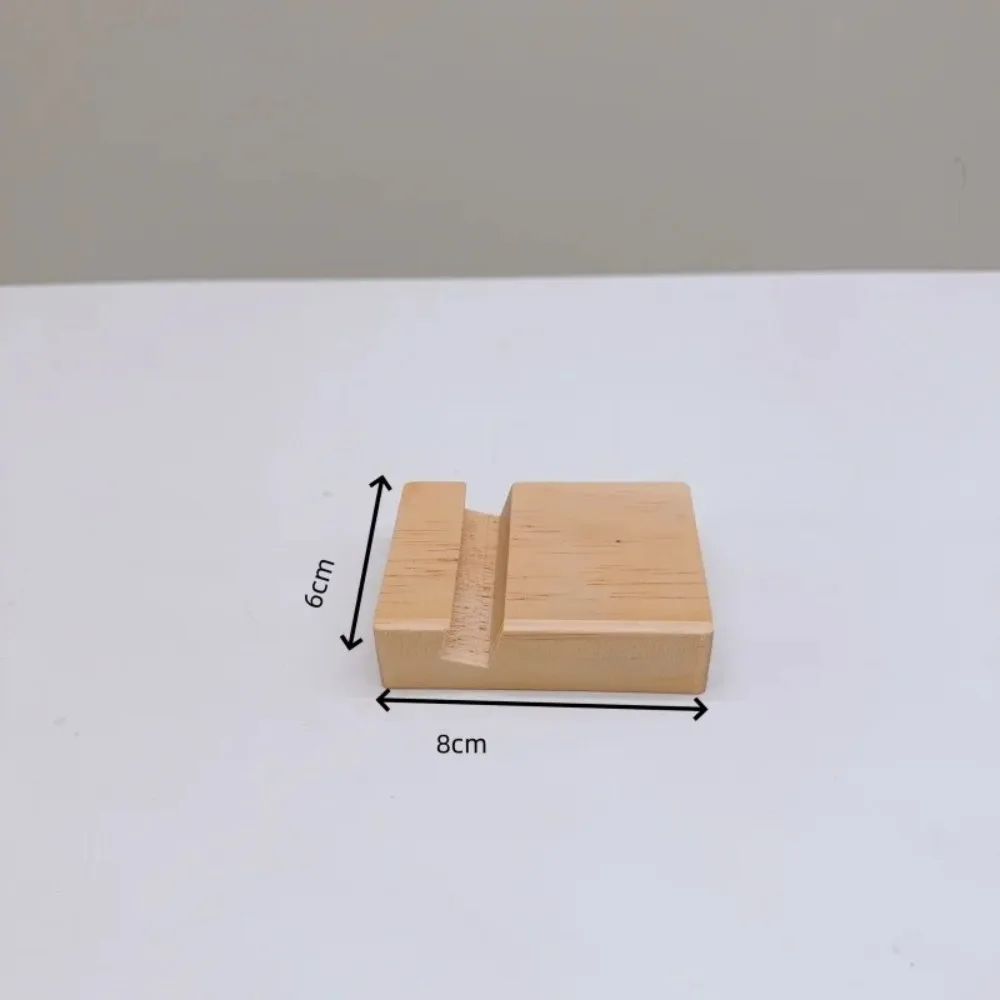 

Креативная деревянная подставка для мобильного телефона с медведем, мультяшная зарядная док-станция, держатель для мобильного телефона, мобильный телефон