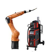 KUKA KR 6 R900 sixx automatic welding robot with TBI welding torch and Magmeet welder for mig welding robot