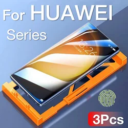 3Pcs For HUAWEI Pura70 P70 P60 P50 P40 P30 Pro Plus Rs Mate 70 60 50 40 Screen Protector Protective With Kit,Not Tempered Glass