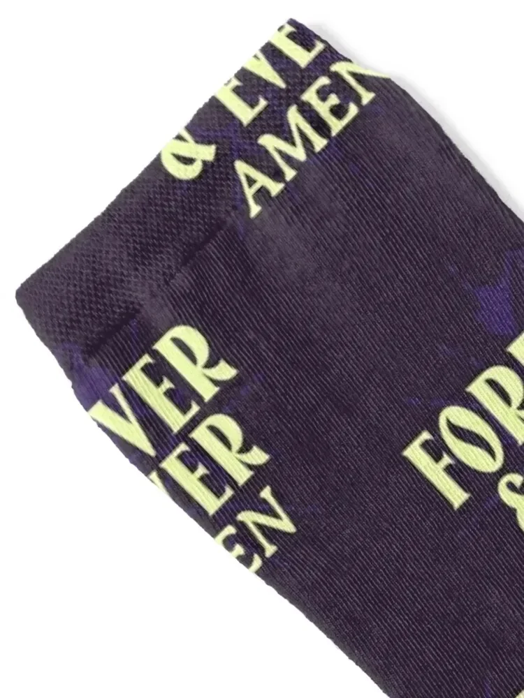 Forever and Ever Amen Socks Argentina cool moving stockings Socks Women's Men's