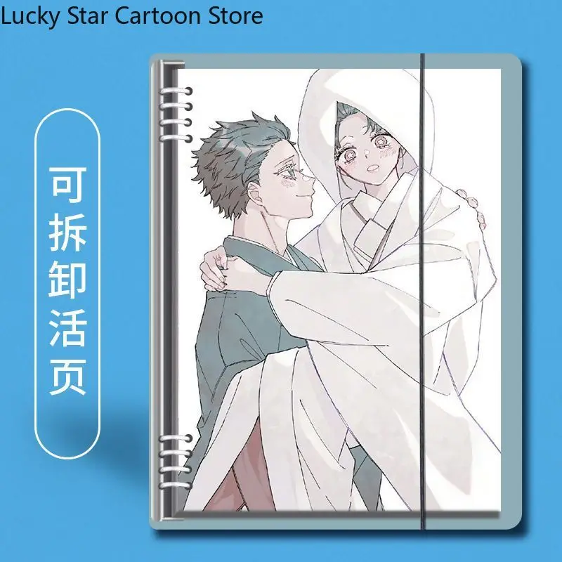 

Аниме Demon Slayer Koyuki Hakuji косплей горизонтальная линия блокнот скрапбук мультфильм Jotter съемный отрывной дневник рождественский подарок