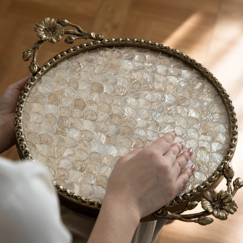Luxury Skincare Tray - Vassoio decorativo in stile retrò di