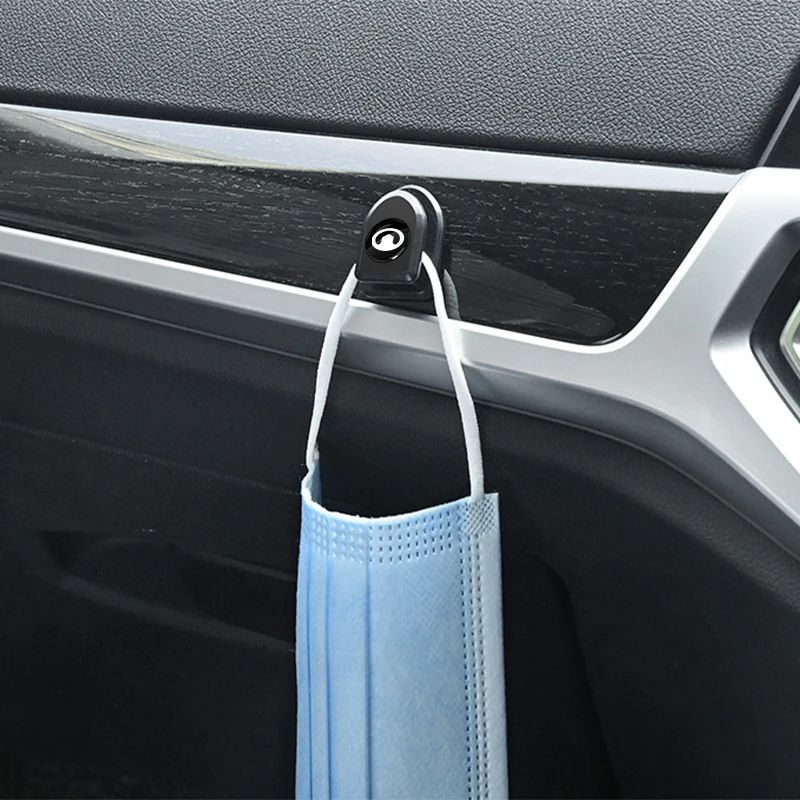 Car Seatback Interior Hooks Multi-functional Sticky Hooks For Great Wall Hover H5 H3 Safe A21 M2 M4 Wingle 5 Deer Voleex C30 C50