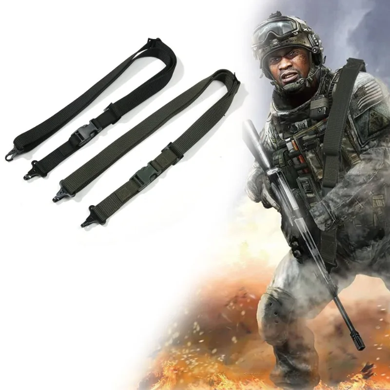 Universal Triangle Tactical Strap, Shoulder Gun Strap, Combat Shooting Rifle with Weapon, Hunting Accessories, 3-Point