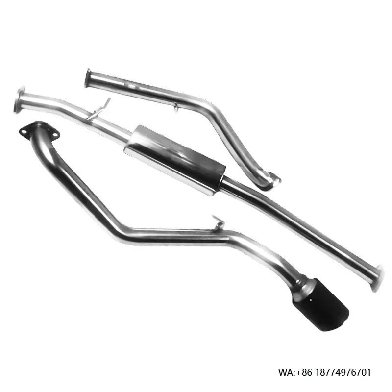 

Cat Back Exhaust For HKS Ford Raptor F-150 Carbon Fiber Exhaust Tip Stainless Steel Performance Total Exhaust System Pipe