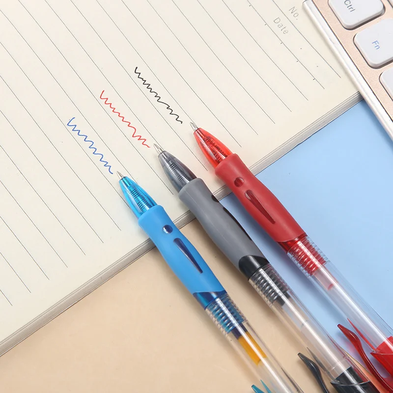 Creative Exclamation Point Press Ballpoint Pen Neutral Pen For Student Exam Office Pen Bullet Refill Neutral Pen