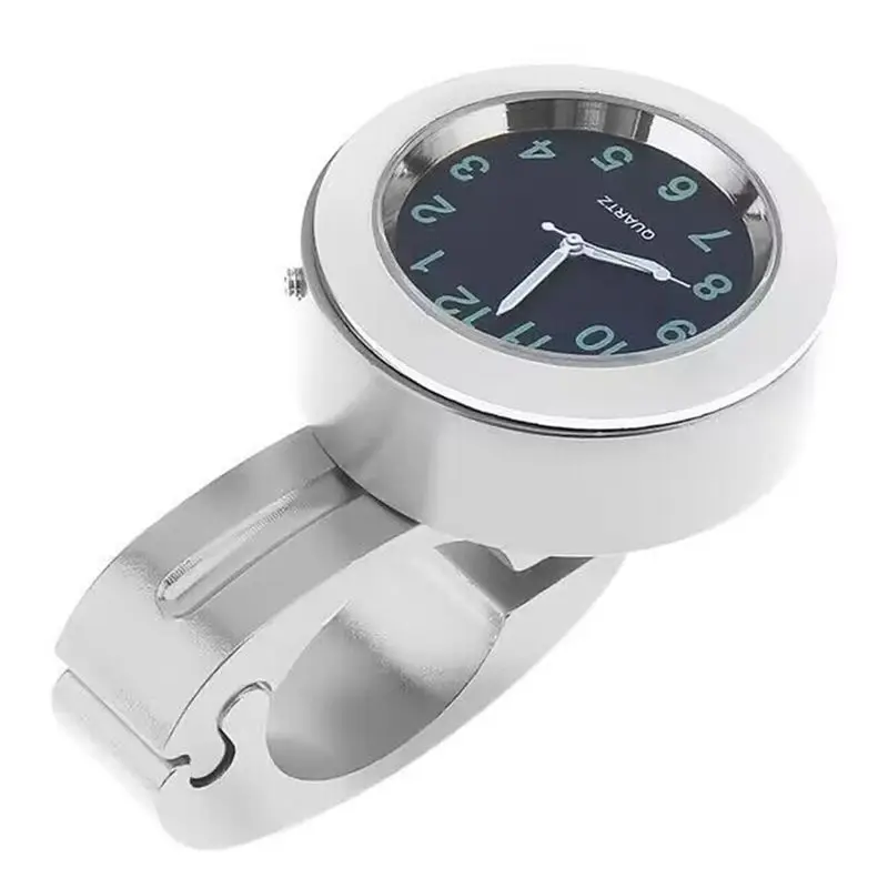 Motorcycle Universal 7/8 Inch Handlebar Watch Clock With Buckle Waterproof Sun-Proof Shockproof-N32R