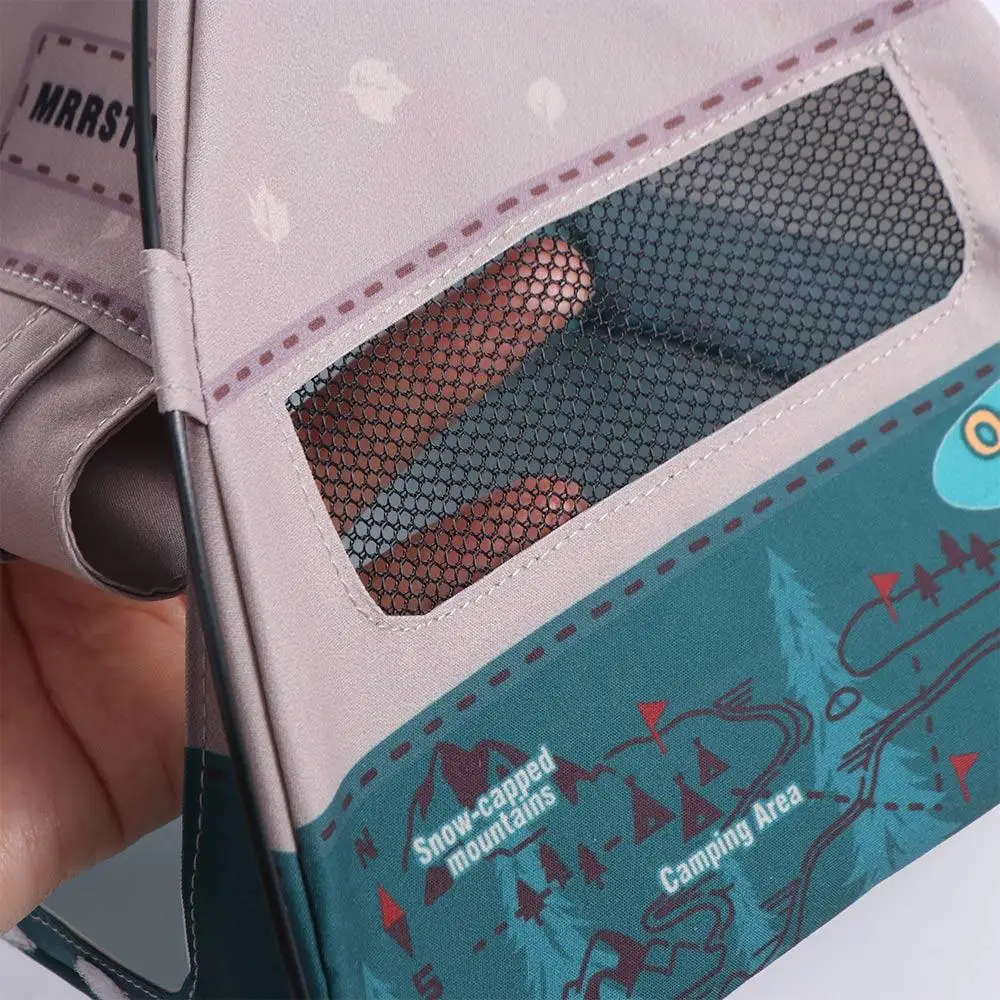 الأطفال الكبار 1:12 مقياس خيمة التخييم نموذج أكسفورد القماش الديكور مقلد في الهواء الطلق خيمة Ob11 دمية زخرفة دمية خيمة صغيرة