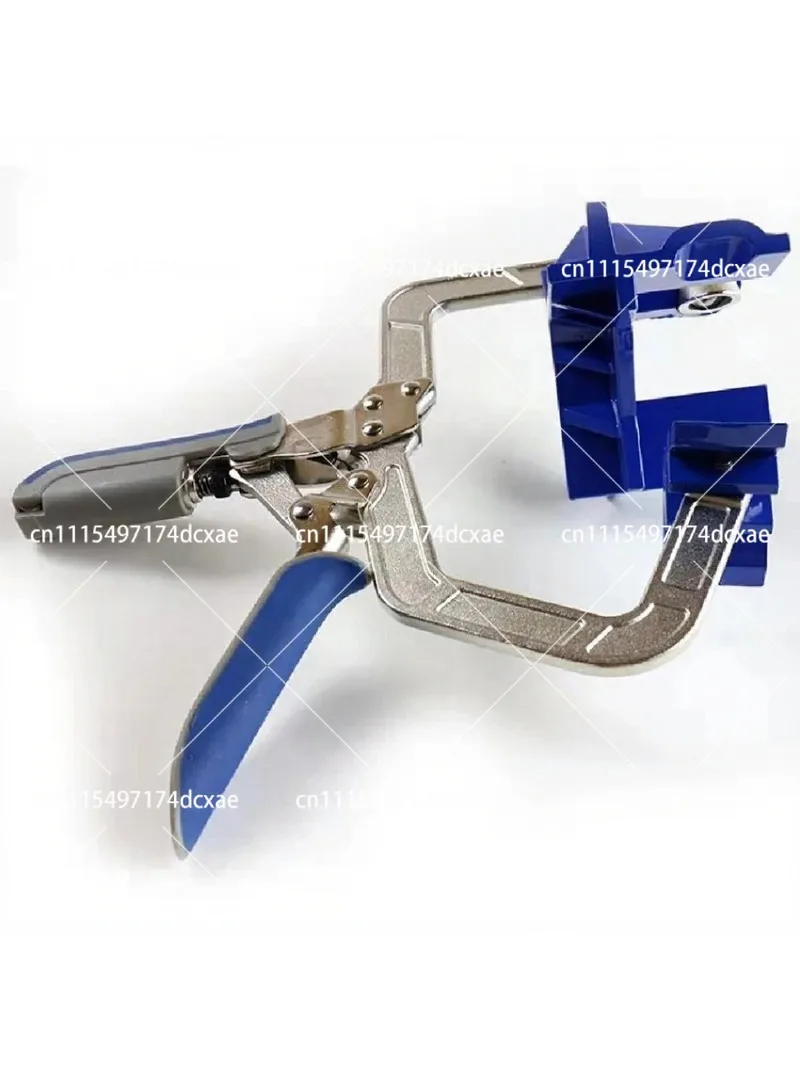 90 Degree Corner Clamp Woodworking Right Angle Fixing Clip for Pocket Hole Joinery Cabinet Photo Framing