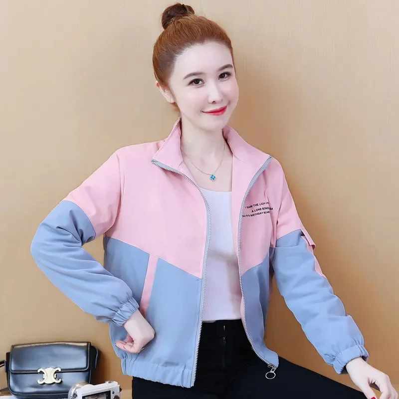 Thickened Short Coat Women\'s 2023 Autumn Winter New Jacket Joker Loose Cotton-Padded Hooded Female Baseball Uniform Outcoat Tide