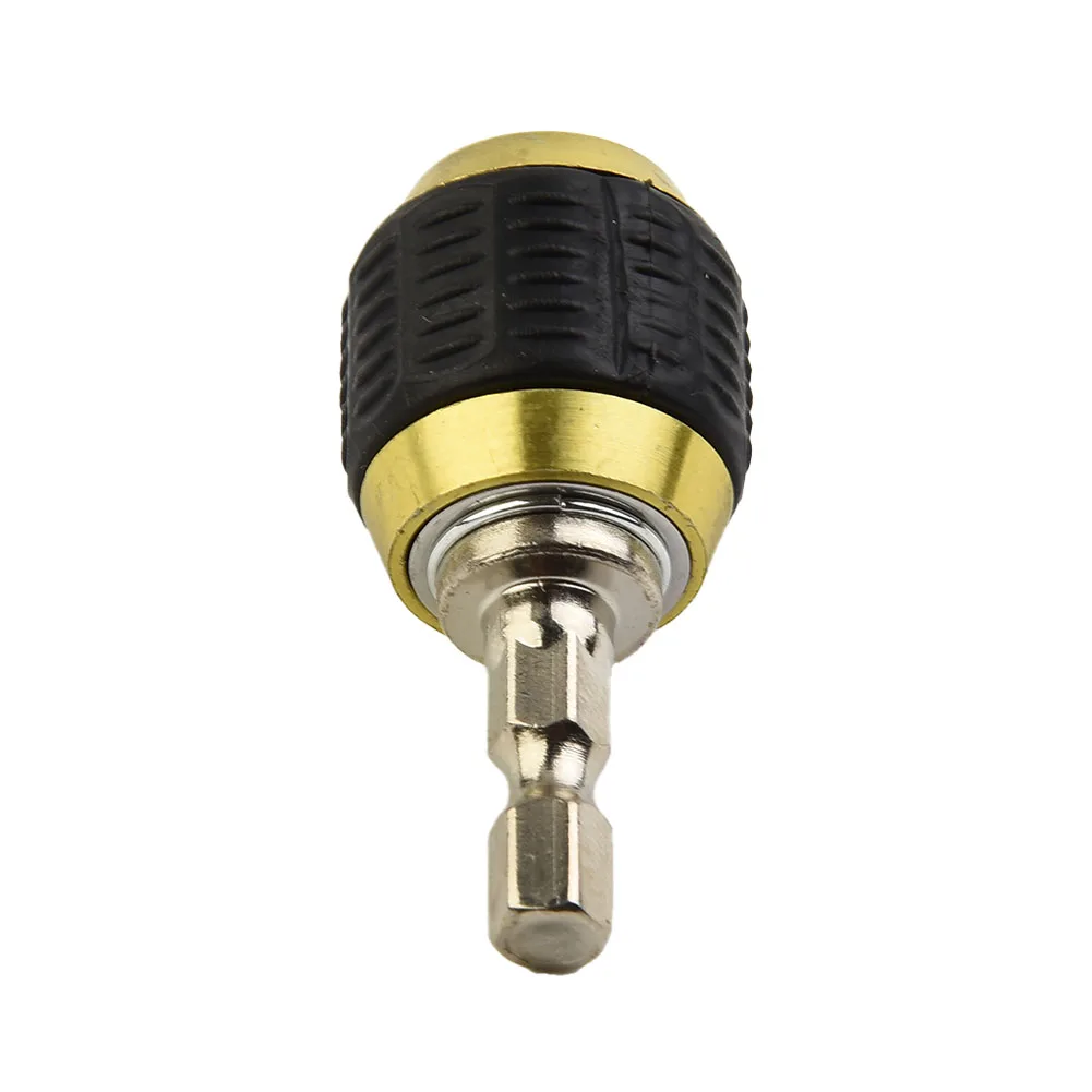 ホットセール 最新 ポータブル コネクティングロッド クイックカップリング 1個 1/4インチ 六角ハンドル 50*24mm アダプター コンバーター メタル クイックチェンジ