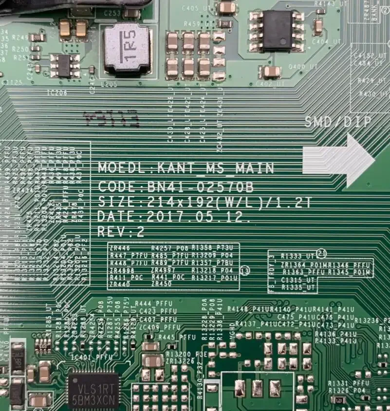 Original QA55Q6FAMJ  TV Motherboard BN41-02570B with Optional Screen Configuration