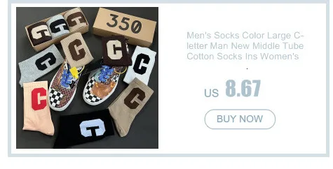 3 Paare/Box Socken Herren Herbst Mode Skateboard Sport Brief Stickerei Liebhaber Weiß/Rot/Blau Trend Hip Hop Baumwolle socken – Detail 6